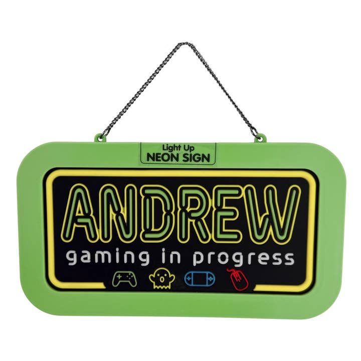 Neon Sign - Andrew for wholesale by The H&H Group