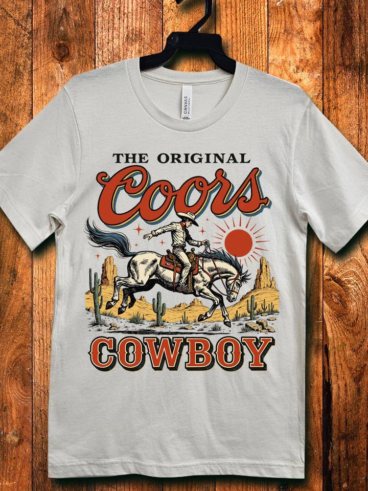 Cowboy Graphic Tee. for wholesale by DG WORLD