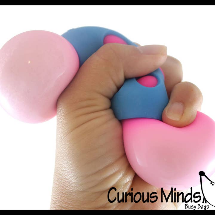 Curious Minds Toys – Brinquedo de espuma - Crianças e bebés por atacado – 1 Cogumelo Nee Doh Soft Squeeze Stress Ball7