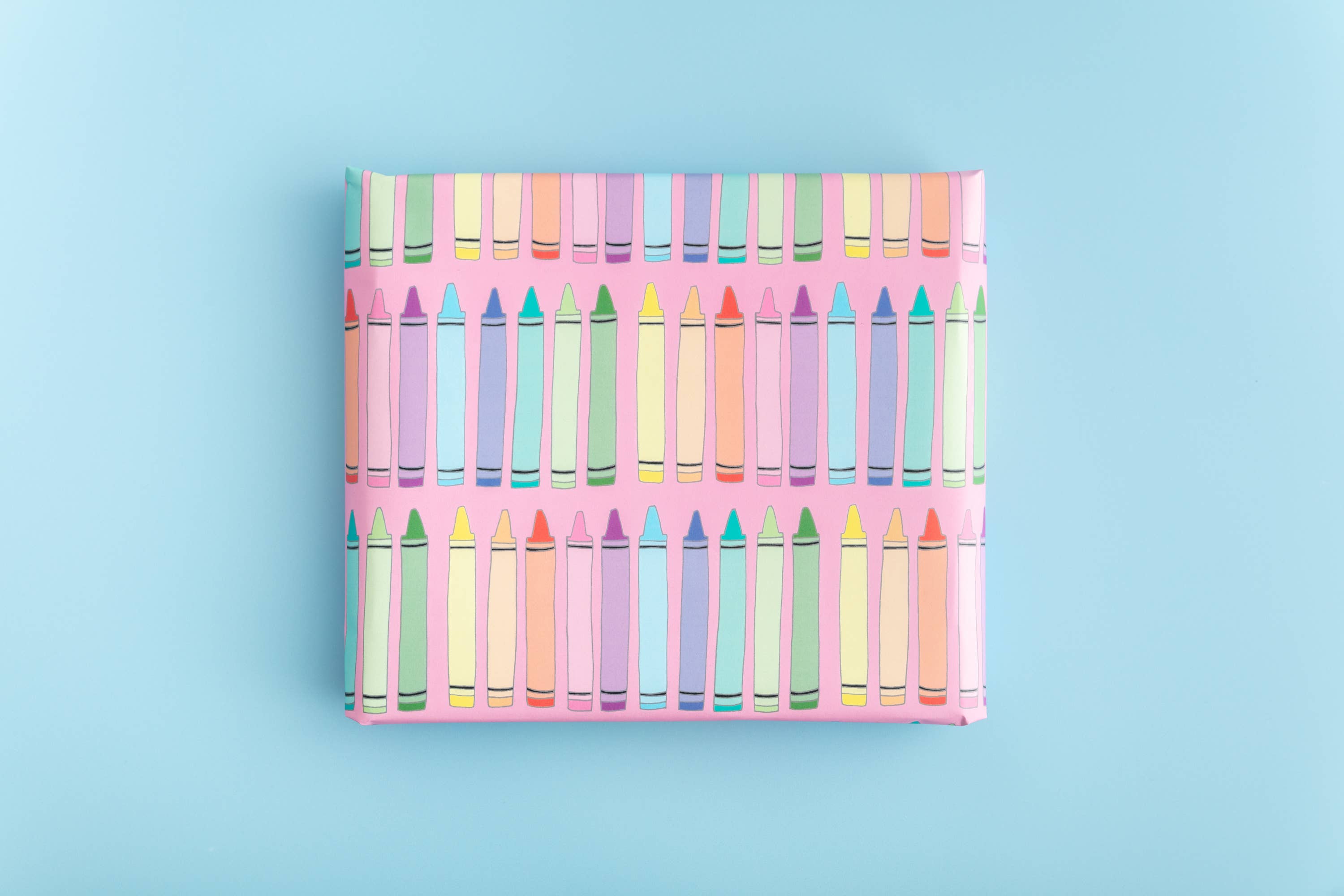You've Got Pen On Your Face - Vendita all'ingrosso Carta da regalo in fogli - Carta da regalo con pastelli | Carta da regalo | Confezione regalo per baby shower3