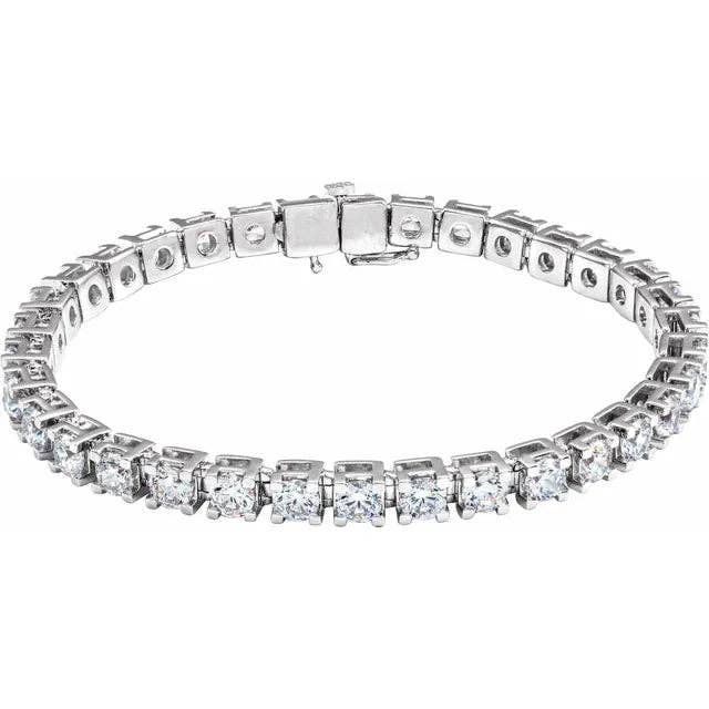 14k Love All Tennis Bracelet 10CTW for wholesale by Also, Freedom
