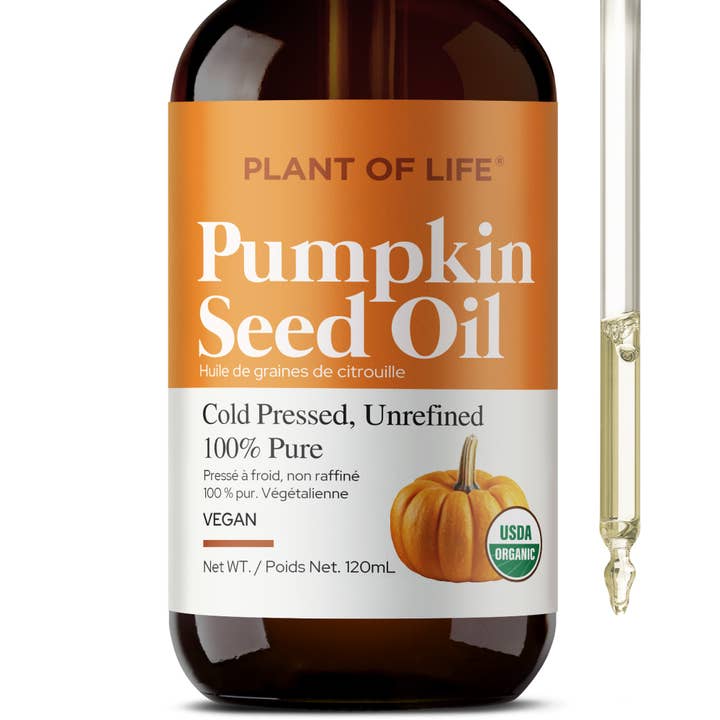 Plant of Life - Wholesale Hair Oil - Pumpkin Seed Oil - 4oz / 120mL