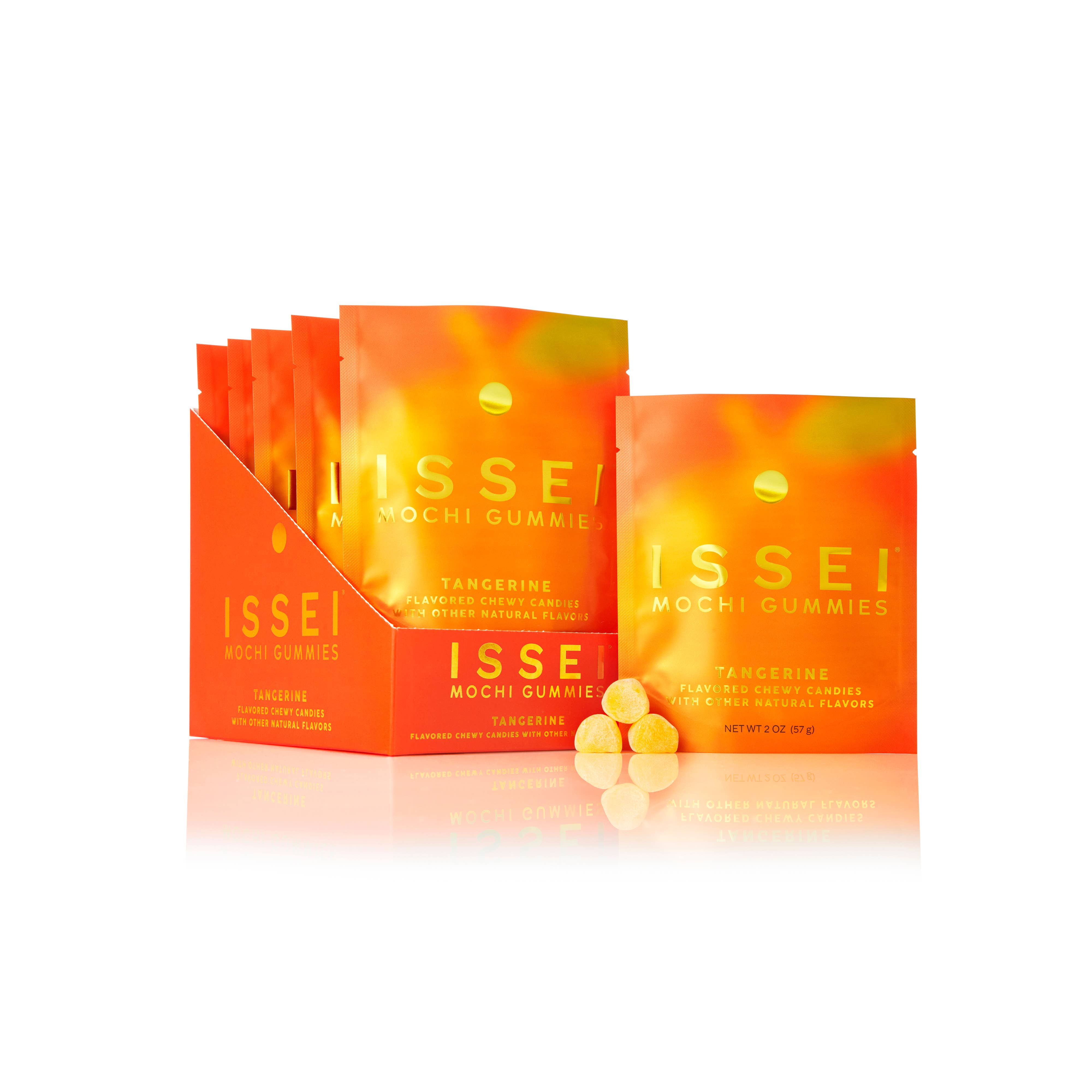 Issei Mochi Gummies - Wholesale Gummy - Tangerine SMALL (2 oz)3