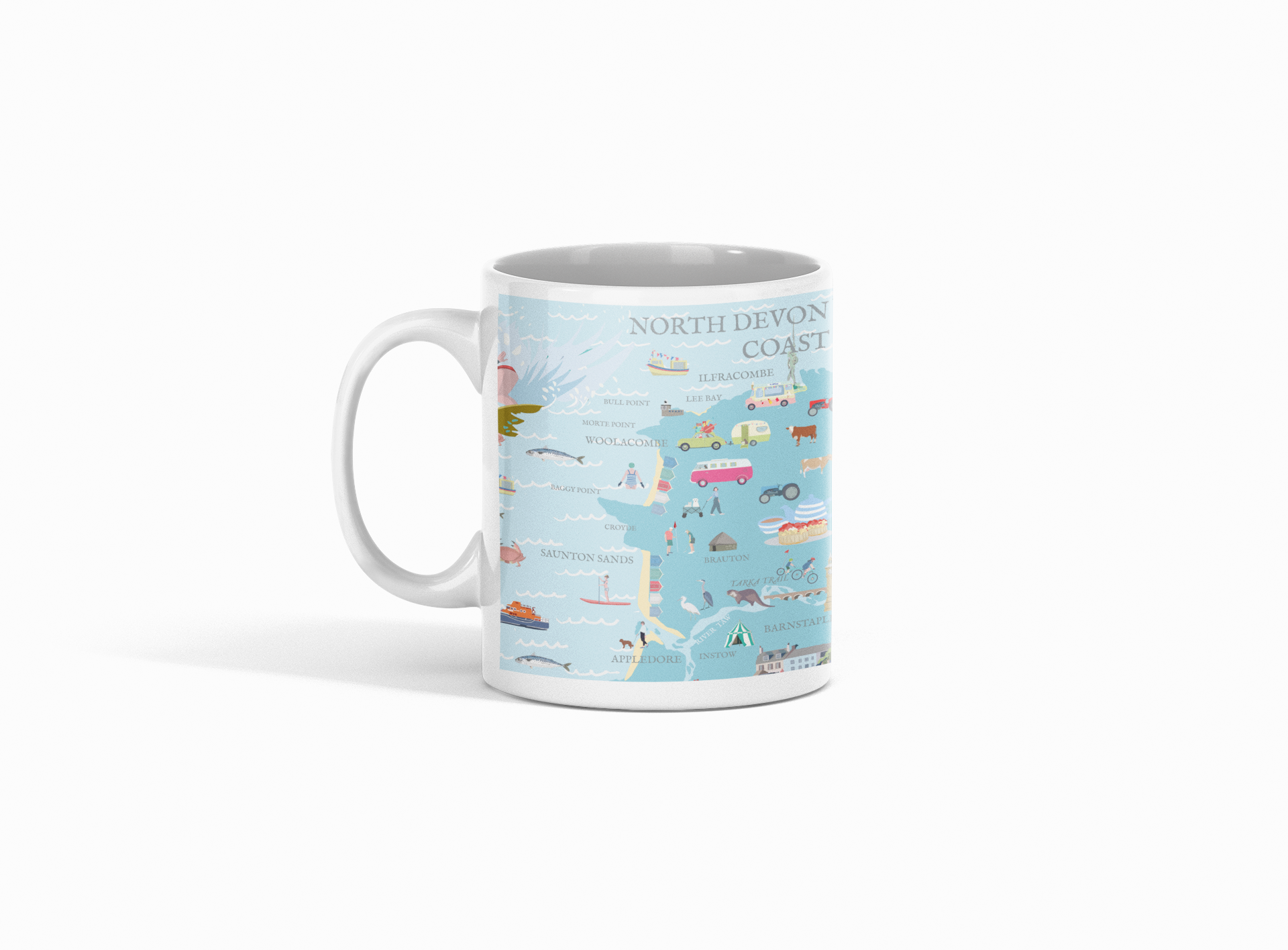 Betty Boyns Designs – wholesale Coffee mug – ILLUSTRATED MAP MUGS39