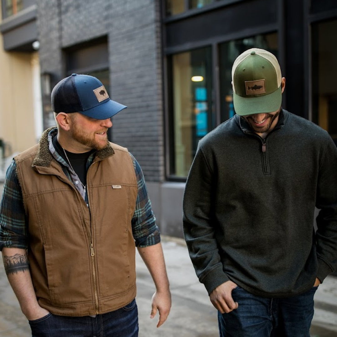 Range Leather Co. - Vente Casquette de camionneur – unisexe - Chapeau drapeau du Texas | Chapeau de camionneur à patch en cuir9