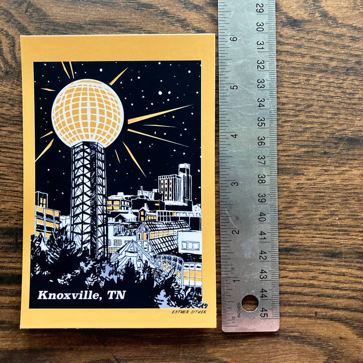 Esther Sketch – Großhandel Postkarten – Art-Deco-Sonnenkugel-Postkarte5