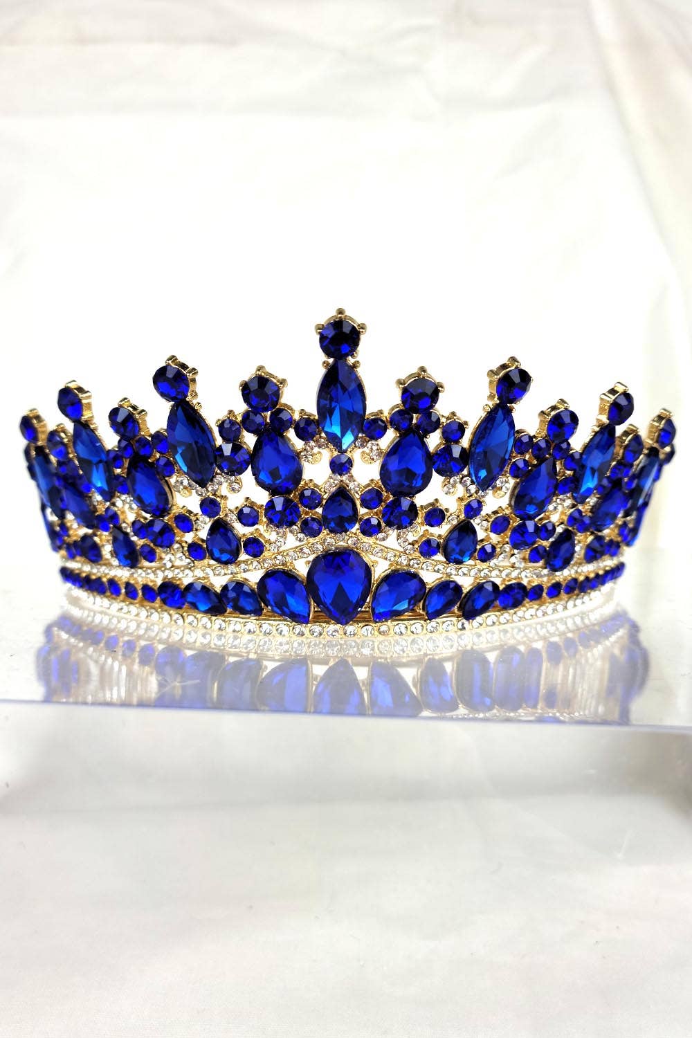 Chicas - Wholesale Tiara - Women's - One Size Fits All Tiara With Jewels HT9325