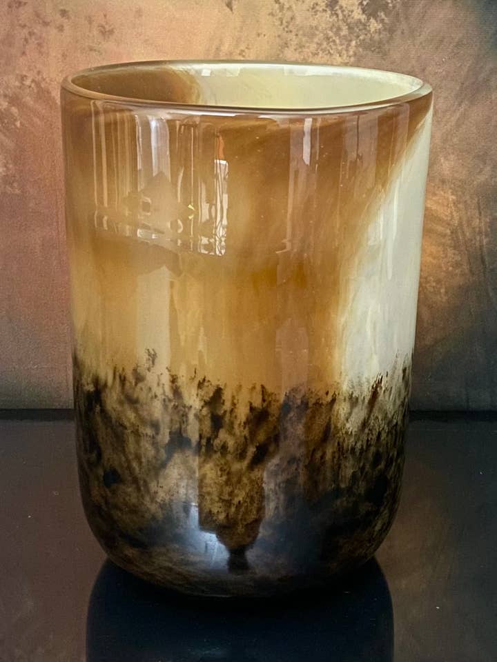 CLARA VESSEL 6.5"Dx8.7"H for wholesale by The Light Garden Collection