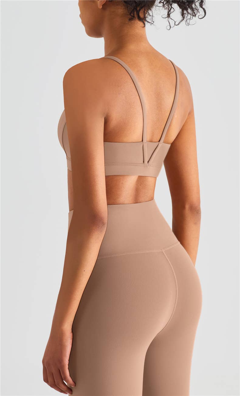 91thelabel - Vendita all'ingrosso Reggiseno sportivo - Donna - Reggiseno sportivo Victory Lycra® con schiena a V6