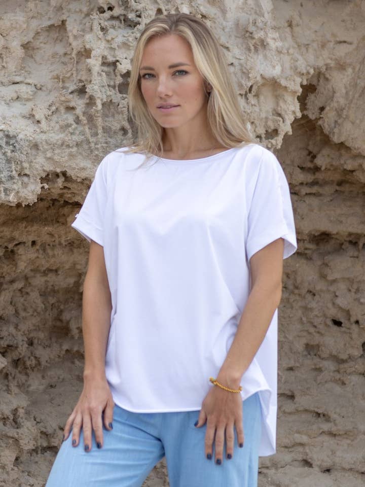 Alice Cotton Top for wholesale by Fit Bird