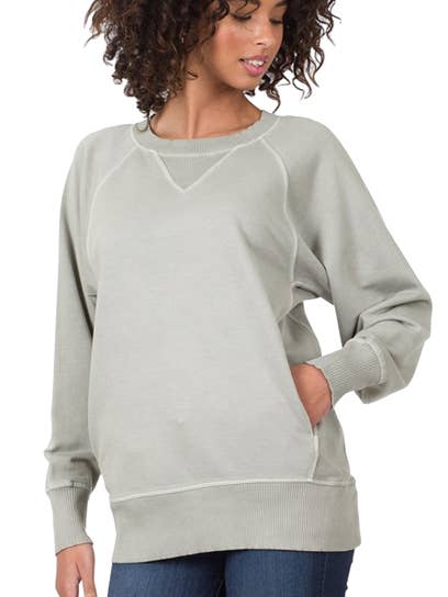 Pull en molleton teint pigmenté avec poches Sleet - Paquet de 6 pour la vente par Apparel Candy