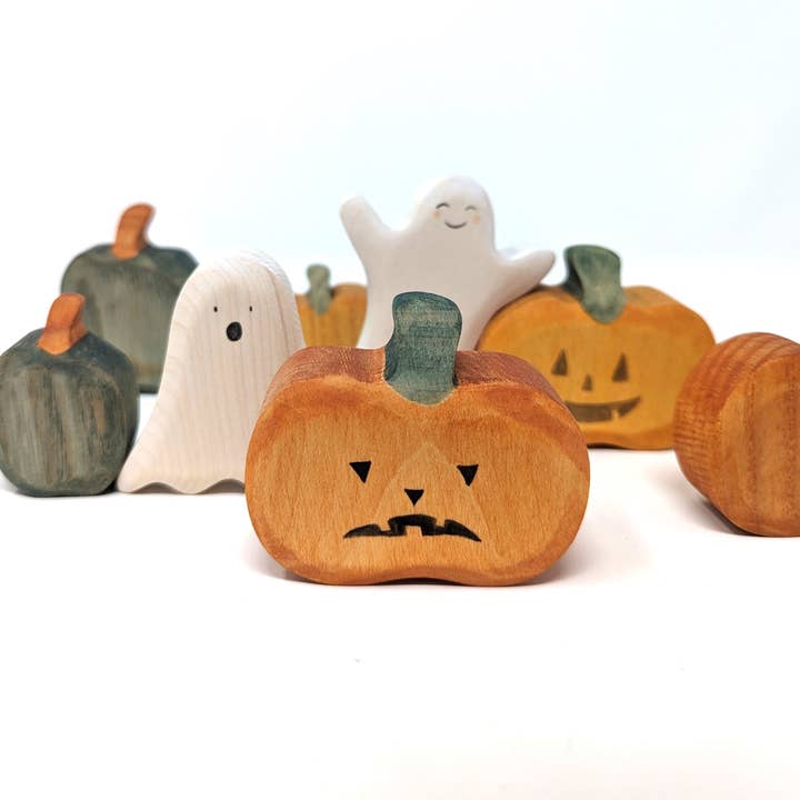 Eric & Albert - Wholesale Wood Toy - Kids - Jack-O-Lantern Happy