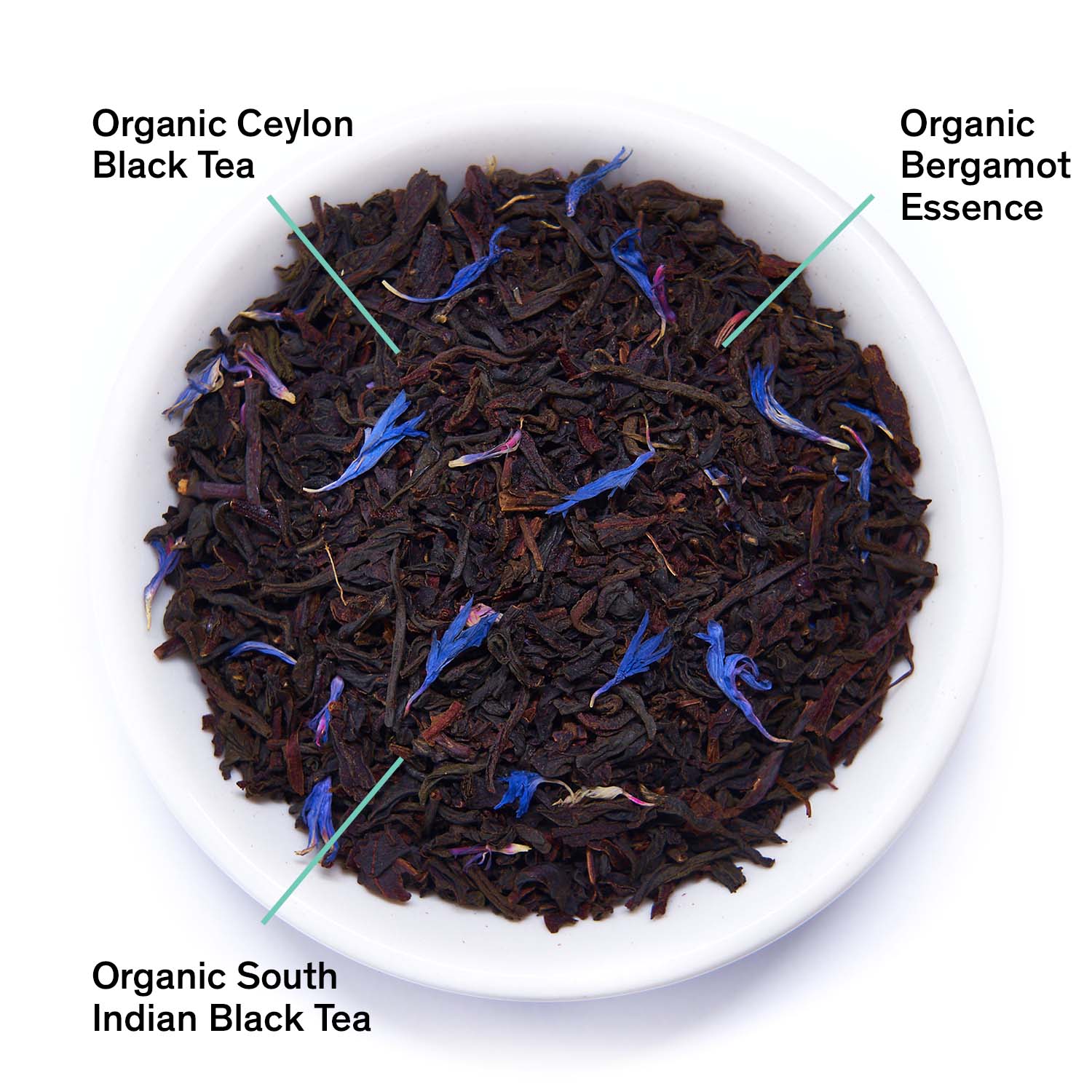 August Uncommon Tea - Wholesale Tea Bags - Essentials Earl Grey Organic Black Tea - 15 Tea Bags1