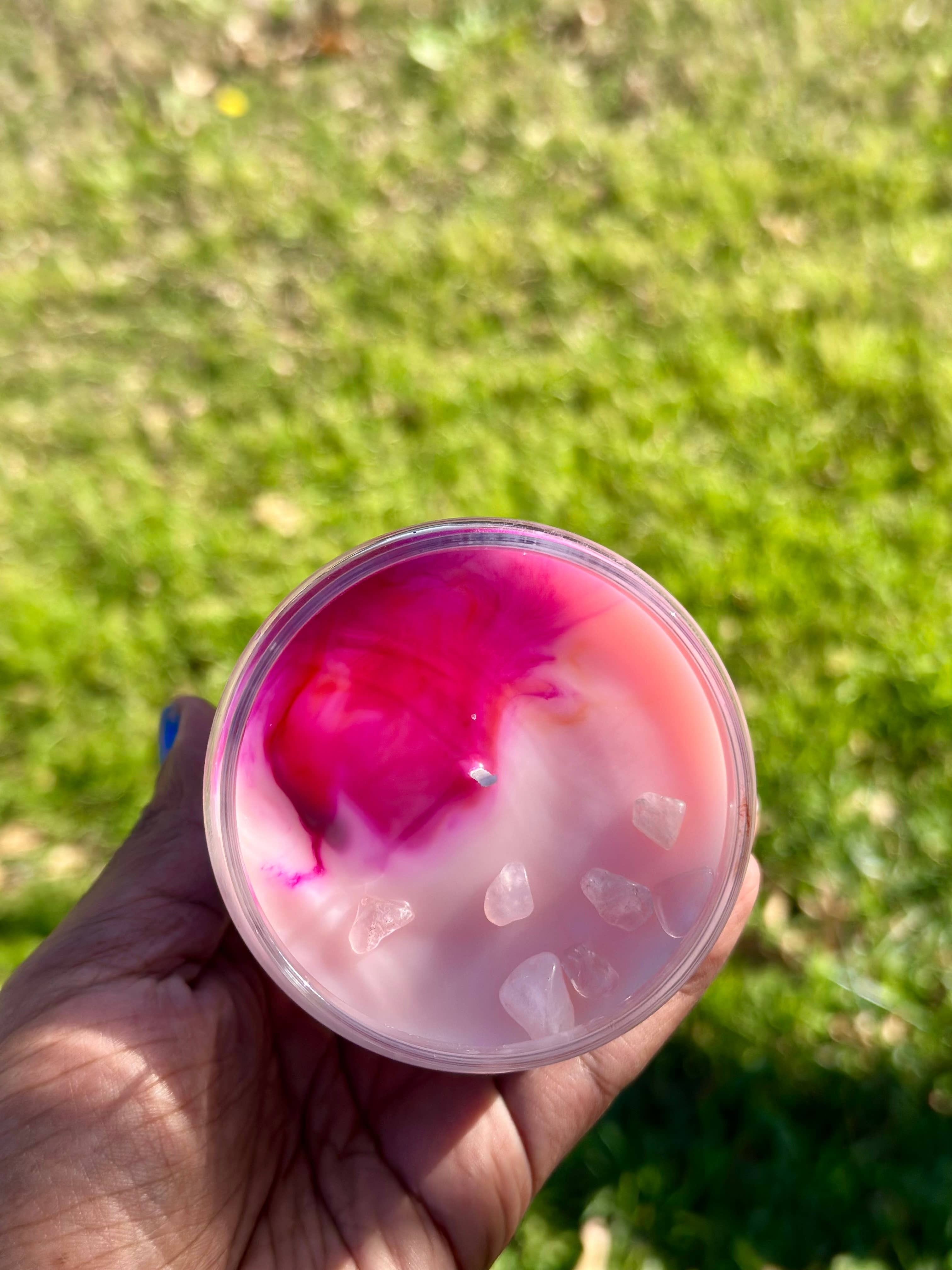 Goddess Glow Holistic Care - Wholesale Jar/Filled Candle - Self-Love Affirmation Candle1