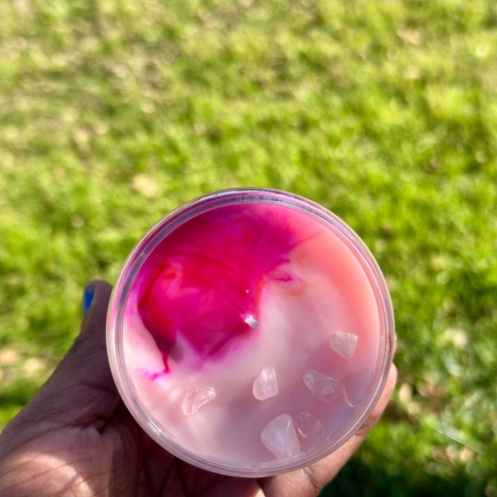 Goddess Glow Holistic Care - Wholesale Jar/Filled Candle - Self-Love Affirmation Candle1