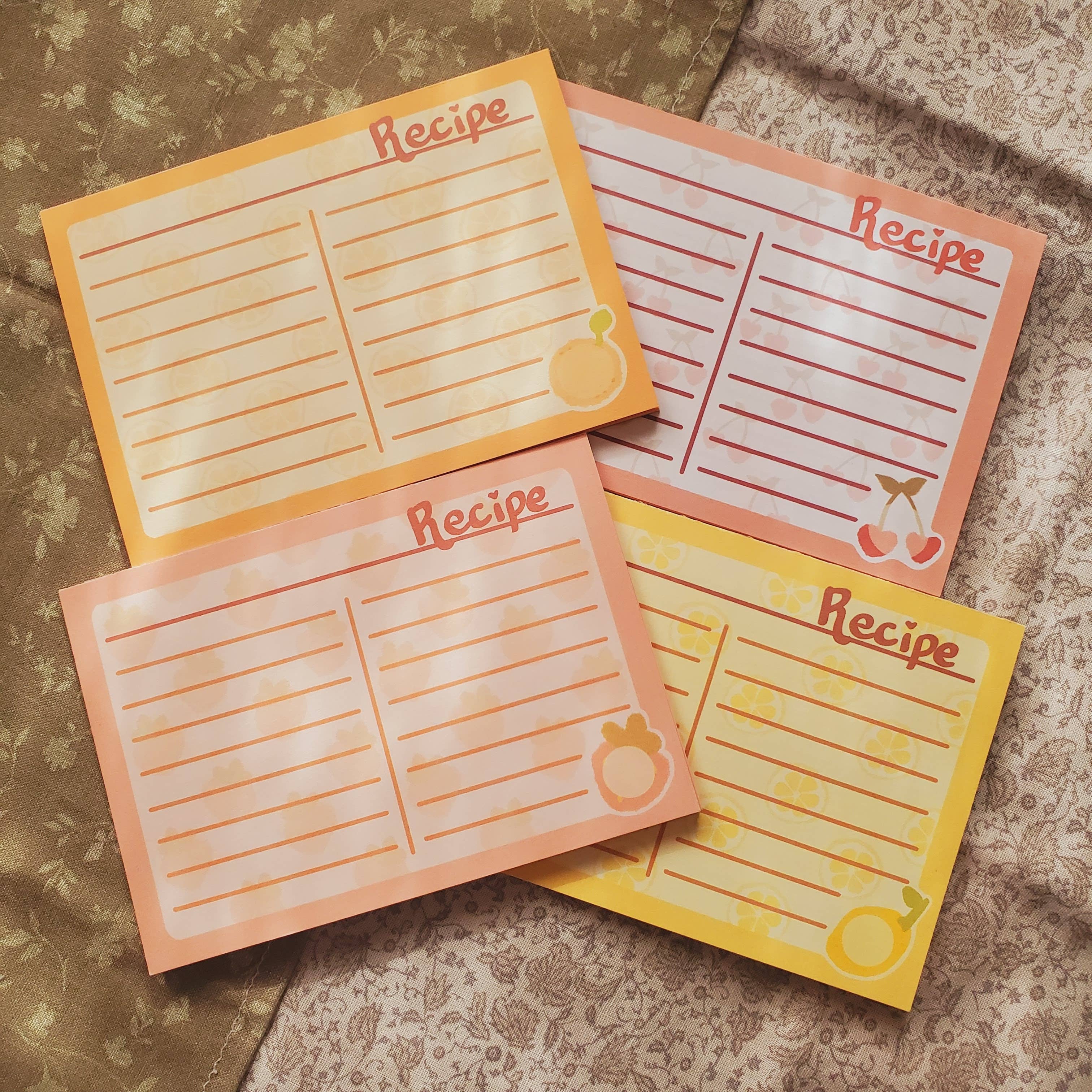 Wayward Leaves - Wholesale Recipe Card - Fruity Recipe Cards4