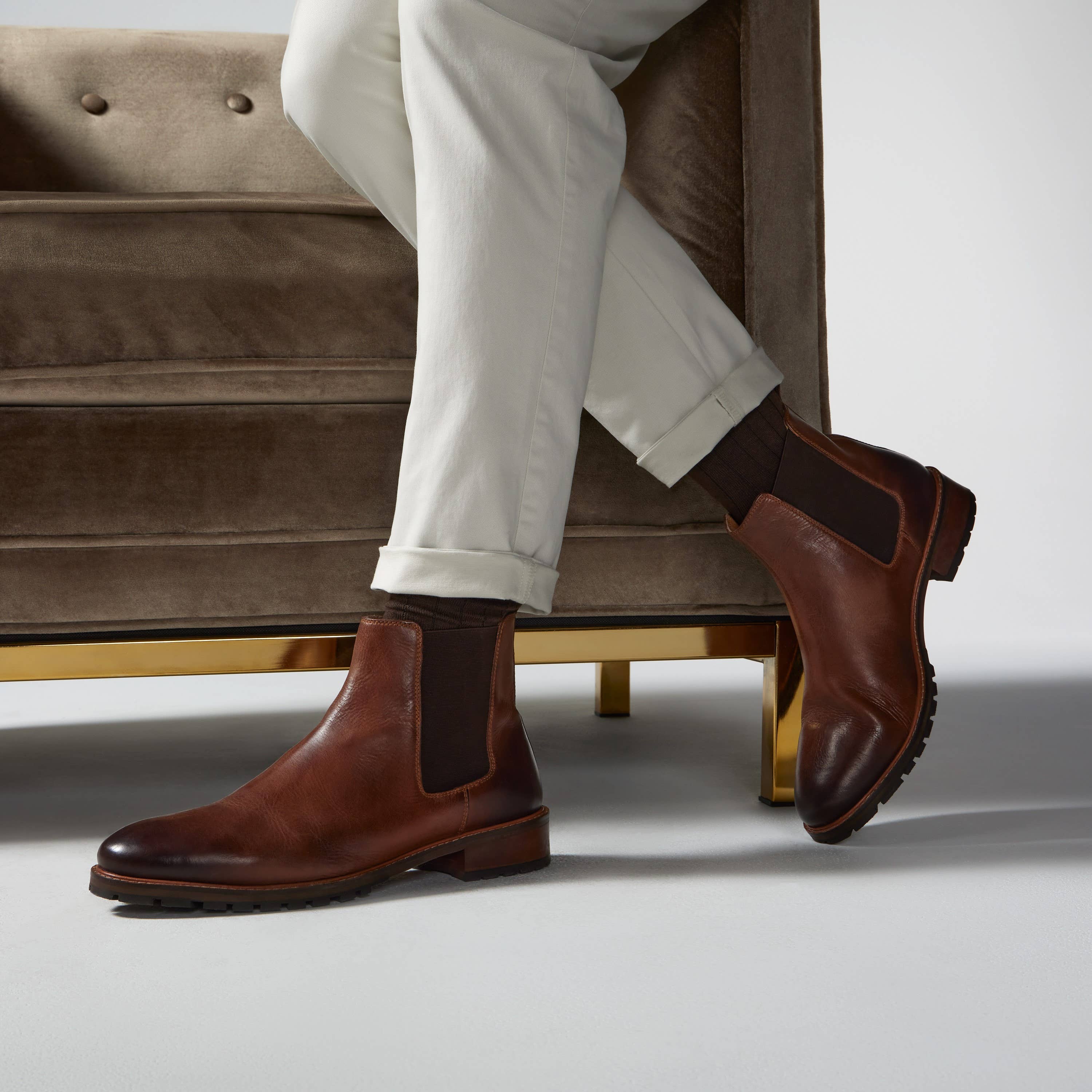 S3 Holding – Botas Chelsea – Homem por atacado – Botas Chelsea Theo para Homem da Reserved Footwear New York9