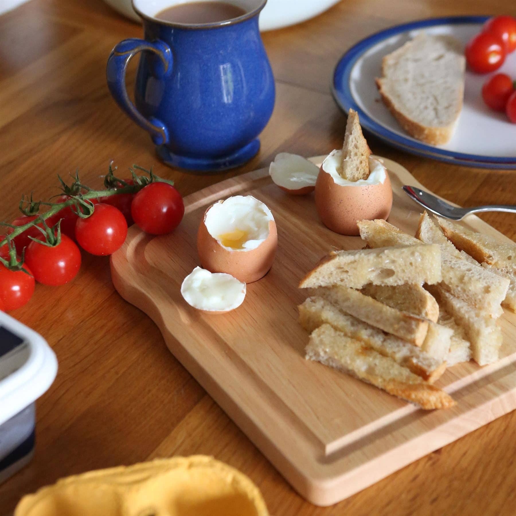 Rinkit Ltd – wholesale Cutting board – Wooden Breakfast Board - 20cm x 24cm2
