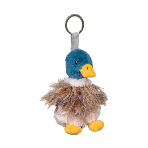 Duck Plush Keyring for wholesale by Wrendale Designs