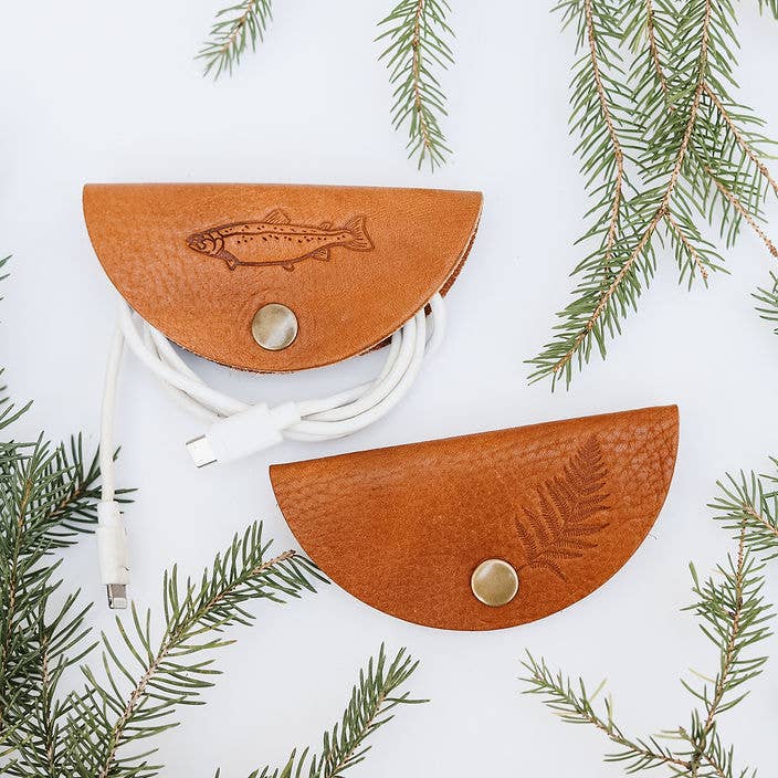 Aura Design Co. - Wholesale Cord Holder - Leather Cord Taco - Cord Organizer5