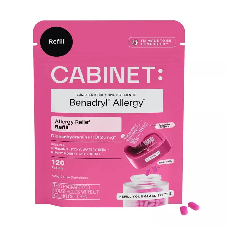 Allergy Relief Compostable Refill Pouch - 120ct for wholesale by Cabinet Health