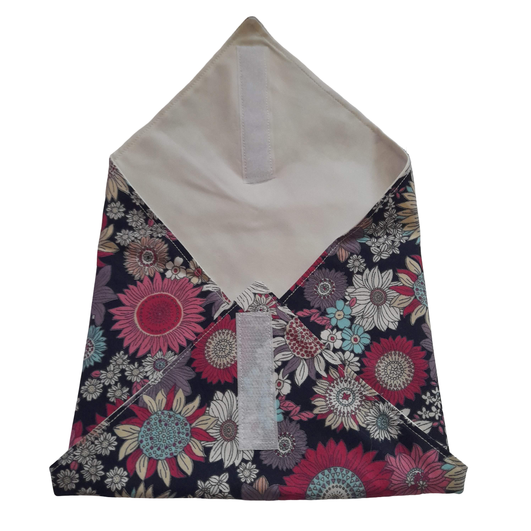 Handmade at Hazelwood - Wholesale Food Storage Wrap/Bag - Floral Reusable Sandwich Wrap3