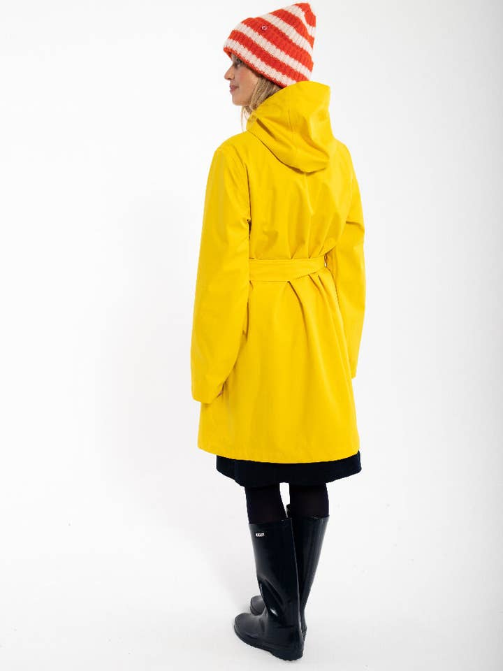 Danefae København - Wholesale Raincoat - Women's - Danerainlover Raincoat Dark Yellow