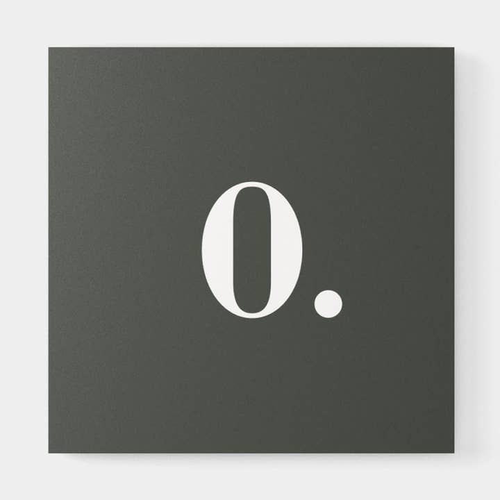 Kit d'identification avec monogramme à lettre unique pour la vente par The Design Craft