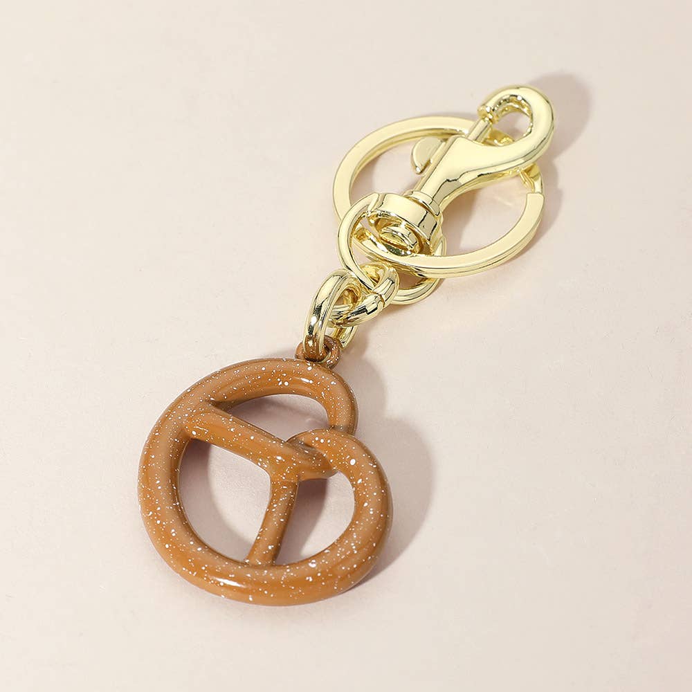 Sensibling Corp. - Wholesale Keychain - Women's - Pretzel Keychain / Bag Charm0