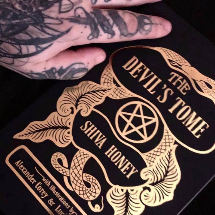 Serpentīnae - Wholesale Religion Book - The Devil's Tome: A Book of Modern Satanic Ritual Paperback3