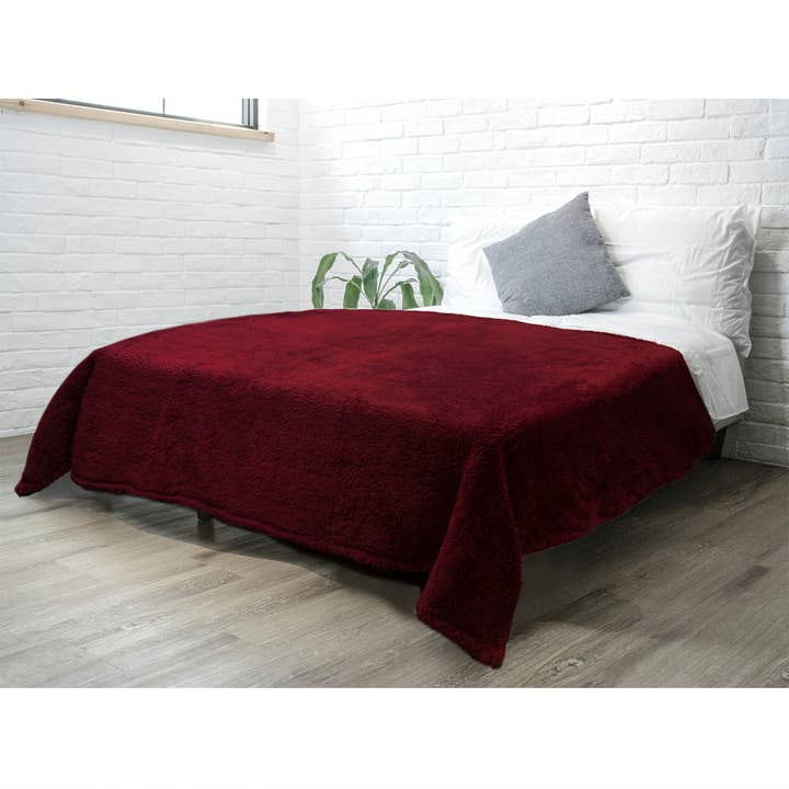 Pavilia - Wholesale Throw Blanket - Plush Shaggy Sherpa Blanket33