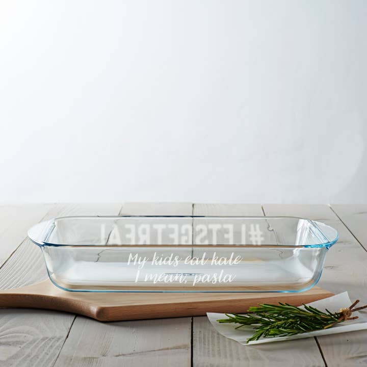 Personalised 'Let’s Get Real' Dish For Mum for wholesale by Becky Broome