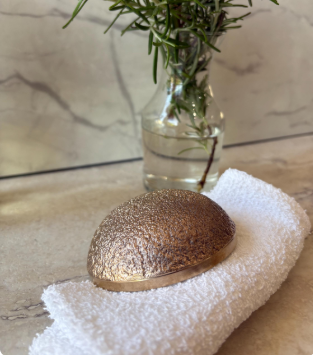 "Hibiscus Organic" - Wholesale Bath & Body Set - HibiscusOrganicShop: Kansa Vatki (Foot Massage Bowl)1