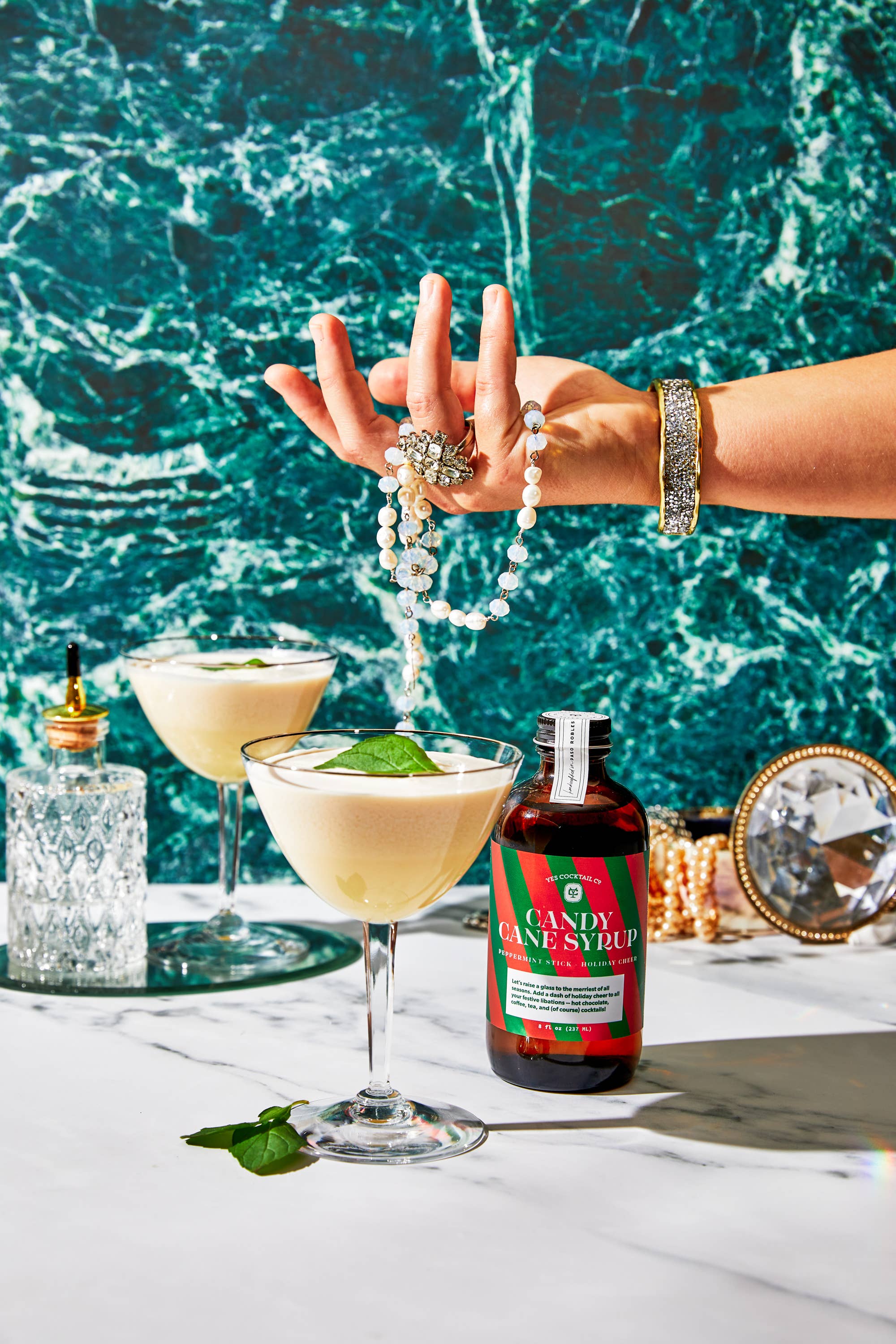 Yes Cocktail Co - Wholesale Cocktail Mix/Syrup - Holiday Seasonal : Candy Cane Syrup4