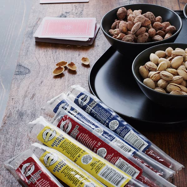 Damn, Man Snacks - Wholesale Jerky - Damn Man Beef Jerky Meat Stick 1 Oz. Original, Spicy, Pepper5