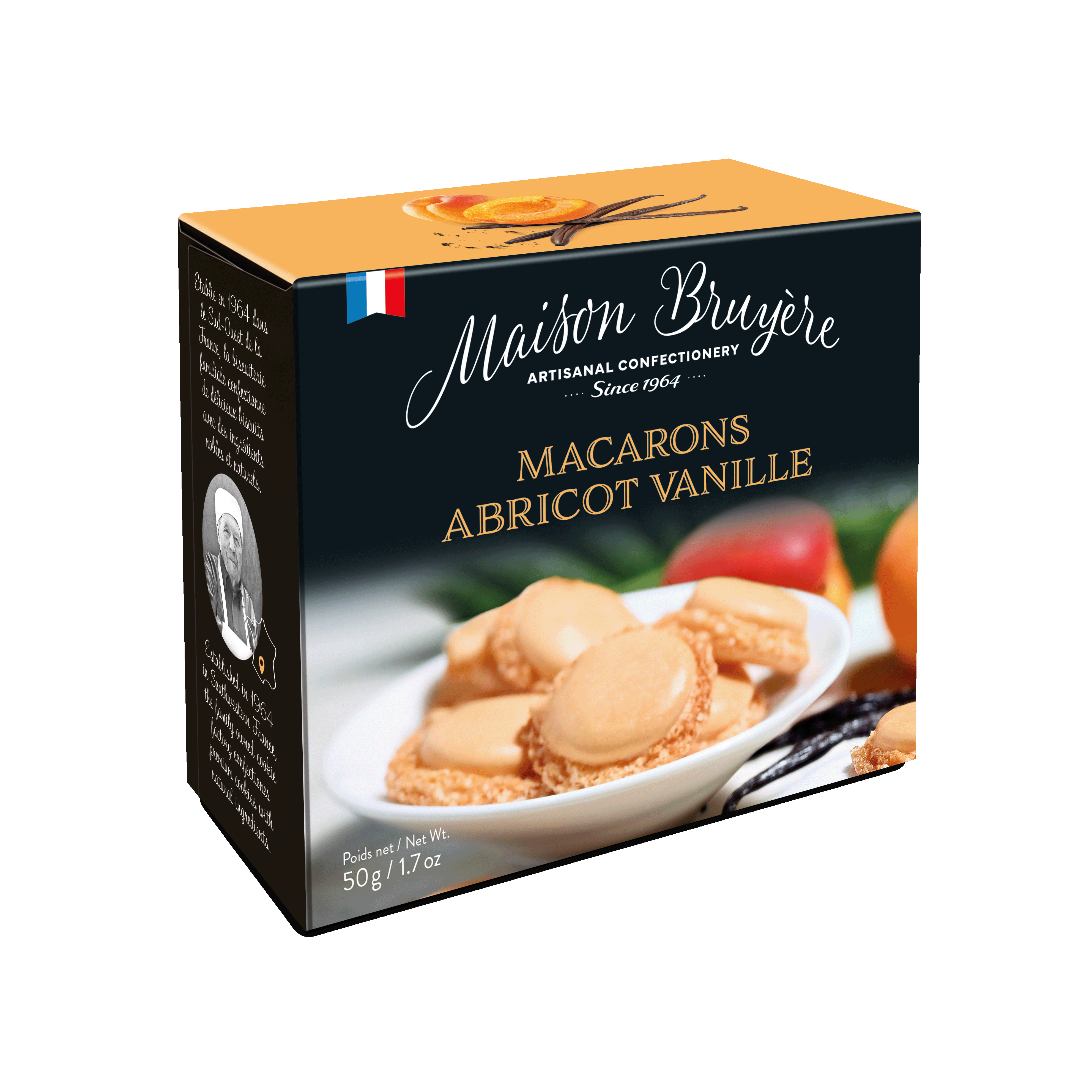 Maison Bruyere - Wholesale Cookie - Apricot Vanilla Macaroons1