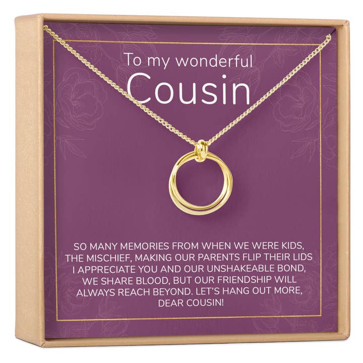 Cousins Necklace, Multiple Styles for wholesale by Dear Ava
