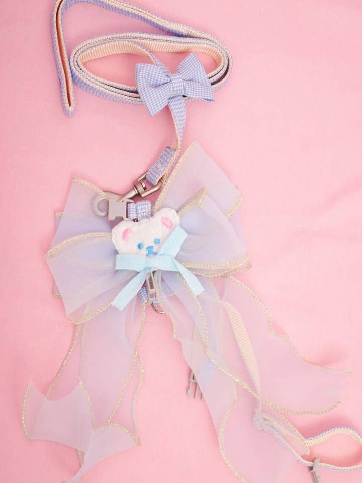 Teddy Bear Harness For Dog (leash included) for wholesale by Purry Purry Inc.