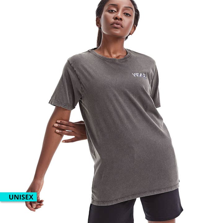 T-shirt CHAWLAY - cinza pedrado por atacado de YEAZ (VEHNS GROUP)