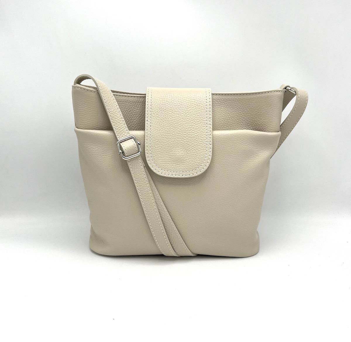 Suie Valentini srl - Wholesale Shoulder Bag - Women's - Genuine leather shoulder bag,Made in Italy, art. 1124790