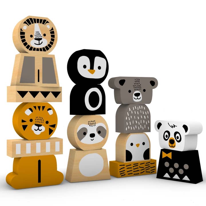 Stak-A-Zoo for engroshandel hos Happy Campurr