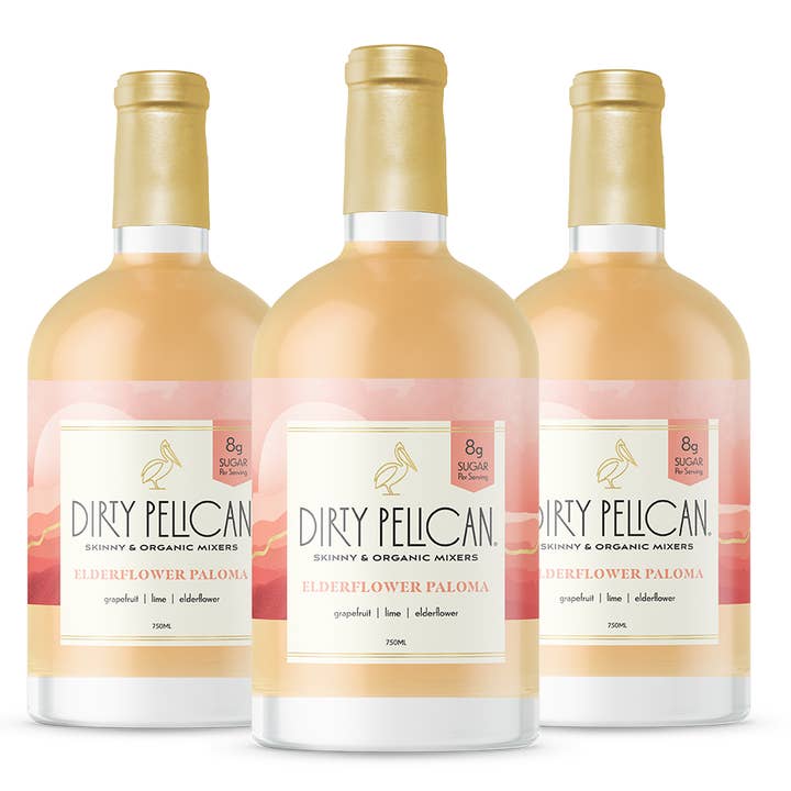 Dirty Pelican - Wholesale Non-Alcoholic Aperitif/Mocktail - Elderflower Paloma