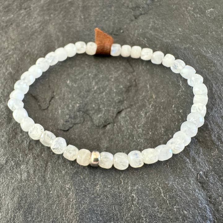 Moon Stones Beaded Bracelet for wholesale by NAIMAZ