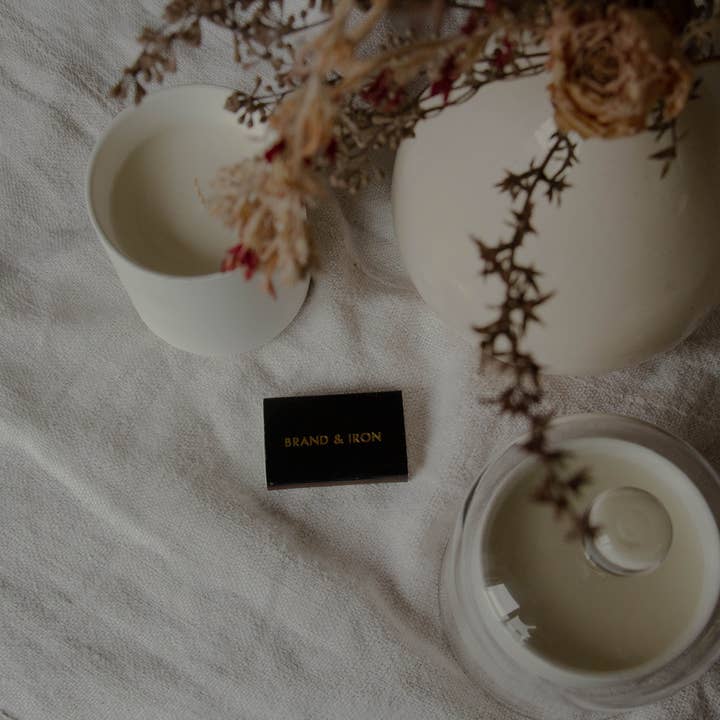 Brand & Iron - Wholesale Jar/Filled Candle - Laconic Collection: Bonhomie