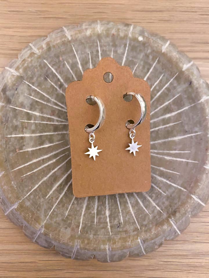 Brincos MINI ESTRELA DO NORTE por atacado de Kokoro - M.Handmade