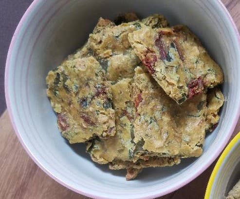 Healing Home Foods - Wholesale Crackers - Air-Dried Crackers Kale Goji3