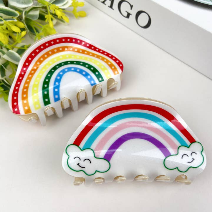 mildstyles - Wholesale Hair Clip - Women's - Cute Cartoon Rainbow Hair Clip8