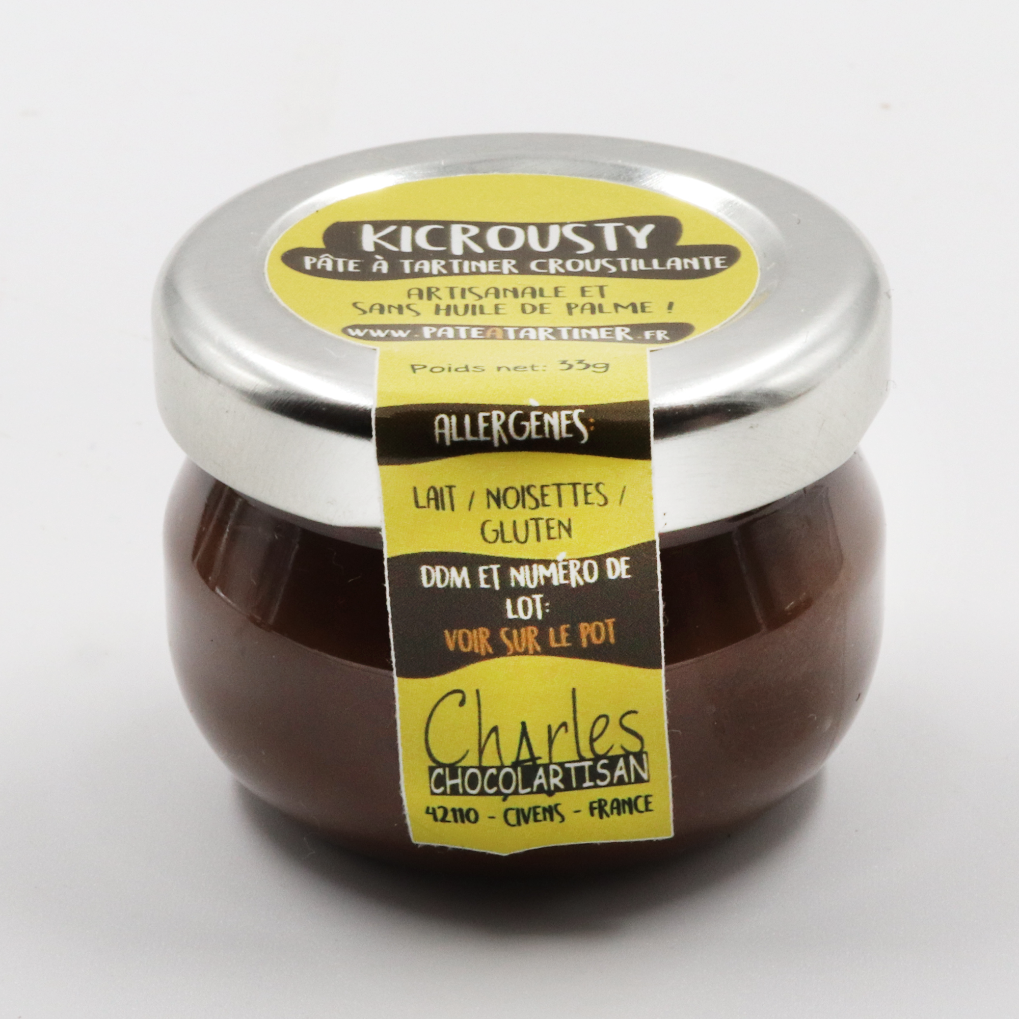 CHARLES CHOCOLARTISAN – wholesale Sylt/gelé – Kicrousty 33g0