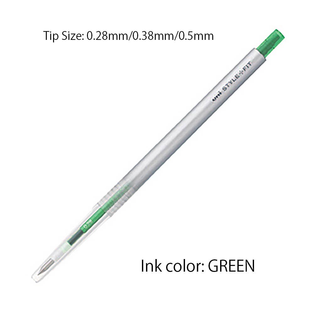 Hakubundo - Wholesale Pen - 【JAPANESE】UNI MITSUBISHI STYLE FIT SINGLE COLOR SLIM GEL PEN15