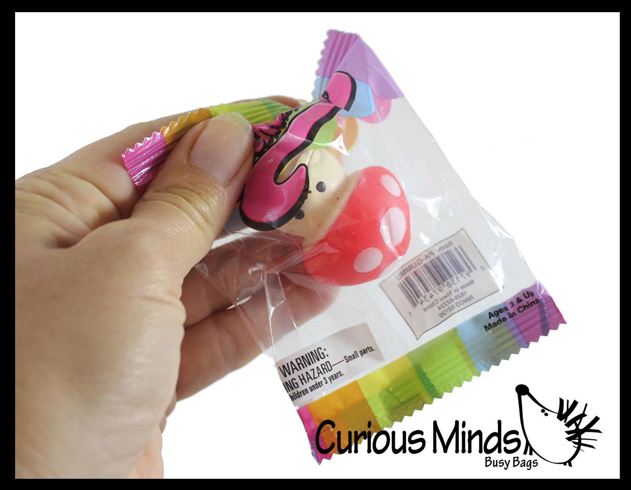 Curious Minds Toys - Wholesale Fidget Toy - Kids - 1 Cute Mushroom Mochi Squishy - Kawaii - Cute Individually